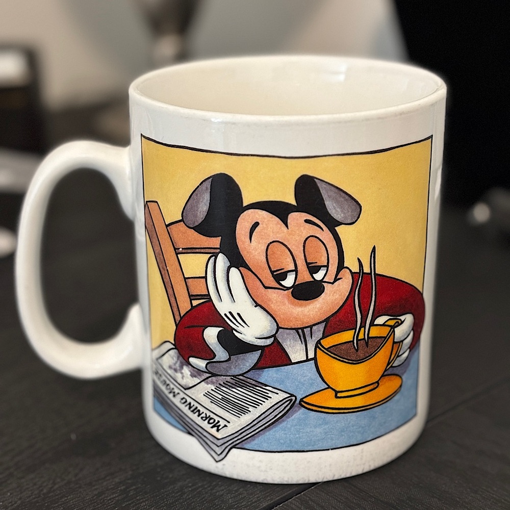 Disney Jumbo Sleepy Mickey Mouse Mug